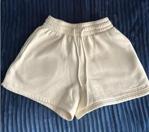 White fox lounge shorts thumbnail 1