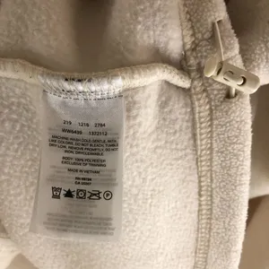 Columbia Womens Fleece Jacket Full Zip Pockets Cinch Waist Ivory 1X thumbnail 7