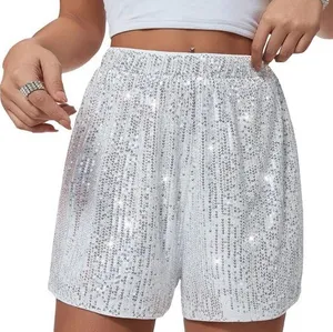 Sequin Shorts Silver thumbnail 1
