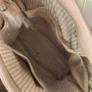 DD Bird The Taupe Leather‎ Nash With Changing Pad Diaper Bag Luxury Shoulder thumbnail 16