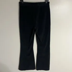 Aerie Women's Black Ribbed Flare Leggings Size‎ Medium Regular Loungewear thumbnail 12