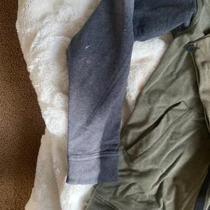 Lululemon olive green asymmetrical zip up thumbnail 4