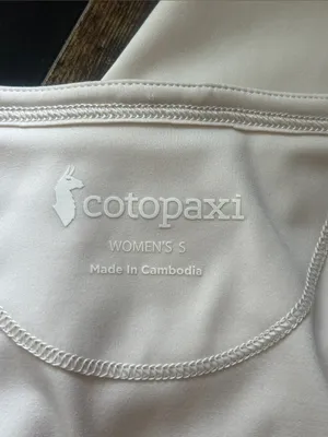 Cotopaxi Athletic Athleisure Nude Shade Tank Top Size Small thumbnail 8