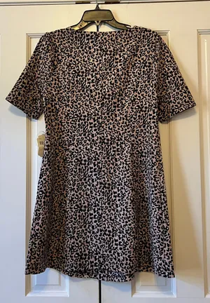 NWT Altar’d State Rosalyn Animal Print Button Front Dress thumbnail 2