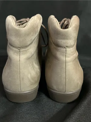 Rockport Women’s Light Grey Suede Look Lace-Up Ankle Boots SZ 7 thumbnail 12