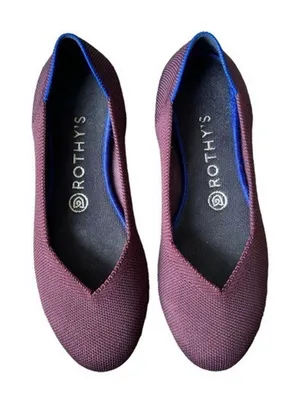 Rothy’s - The Flat Round Toe Slip On Shoe Sz 8 thumbnail 1