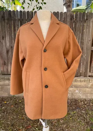Zara Tan Coat thumbnail 1