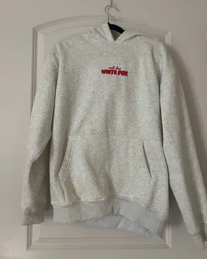 White Fox Hoodie Boutique Oversized thumbnail 1