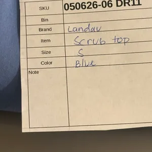 Landau ProfFlex Scrub‎ Top Blue S thumbnail 9