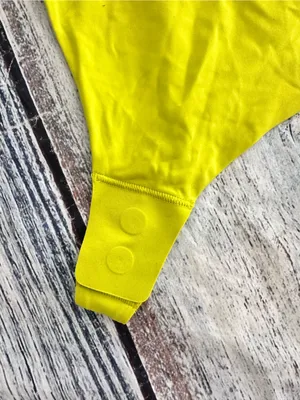 Lululemon Wundermost Ultra-Soft Nulu Square-Neck Sleeveless Bodysuit Lichen Lime thumbnail 7