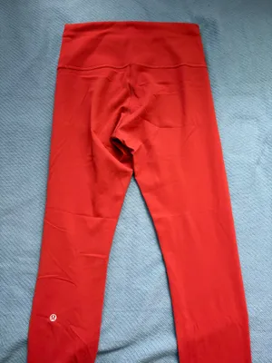 Red Lululemon Leggings thumbnail 2