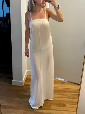 Lioness Glacial Sheer Maxi Dress Butter thumbnail 6
