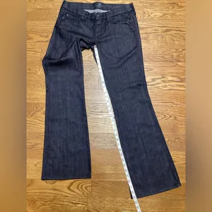 7 for all mankind. Lexie “A” pocket Size 29 Midrise Dark Wash thumbnail 6