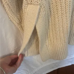 Aerie off-white knitted sweater size XL thumbnail 4