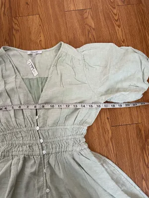 Madewell Sophie mint mini dress size XS nwt thumbnail 11