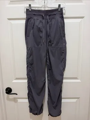 Lululemon Dance Studio Mid-Rise Jogger Pants - Dark Grey (Size 4) Activewear thumbnail 3