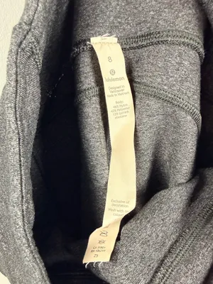 Lululemon Groove Pant Bootcut in grey black size 8 thumbnail 5