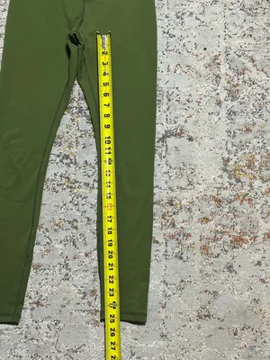 Nasty Fit high rise Gym Workout leggings size XS green thumbnail 5