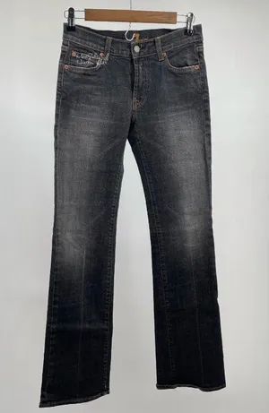 7 For all Mankind Double Stone Wash Bootcut Jeans Size 27 thumbnail 1