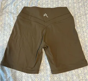 Oner Active Olive Brown High-Rise Bike Shorts thumbnail 1