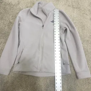 The North Face small full zip fleece jacket coat pockets C2 3259 thumbnail 2