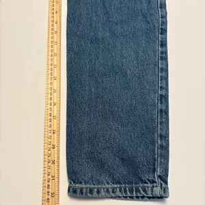Levi Strauss Signature Relaxed Fit Jeans Womens 8 Long Blue Denim High Rise W29 thumbnail 6