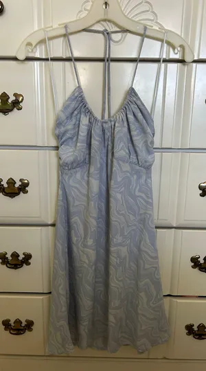 Abercrombie Halter Ruched Mini Dress thumbnail 1