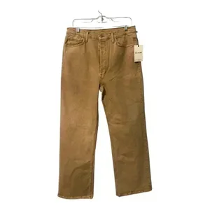 Re/Done Womens Khaki 90s‎ High Rise Loose Fit Denim, Size 31 thumbnail 2