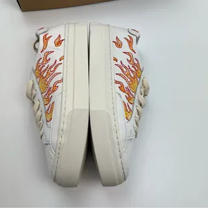 Soludos Hot Stuff Ibiza Platform Sneaker Womens Size 7 White‎ Multi Lace-Up NEW thumbnail 10