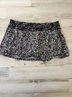 lululemon Pace Rival Skirt In Chirakasu Alpine Size 10 thumbnail 4