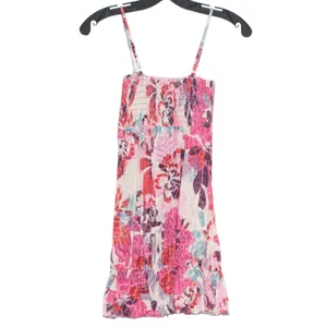 NWT Buffalo David Bitton Tank Top Y2K Coquette Cottage Boho Floral Pink Medium thumbnail 5