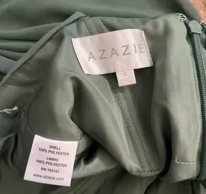 Azazie Eucalyptus Bridesmaid Dress thumbnail 3