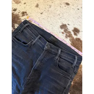 MOTHER Denim The Hustler Ankle Fray in Encounters At Night Size 28 thumbnail 4