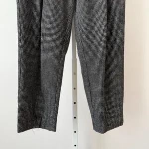 AllSaints Mara Puppytooth Trousers Grey Black Houndstooth Wool Blend Womens 8‎ thumbnail 3