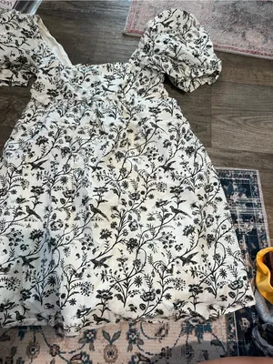 Urban Outfitters Laura Ashley Penelope Toile Cottagecore Babydoll Dress thumbnail 6