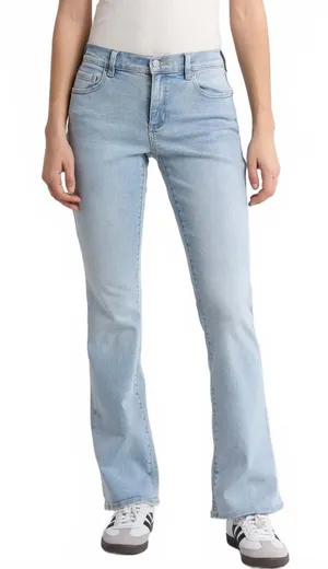 Pacsun Stretch Low Rise Bootcut Light Indigo NWT Size 25 thumbnail 1