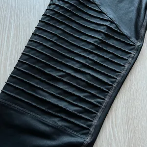 GAP Fit Moto Leggings Womens Medium 7/8 High Rise Black thumbnail 8