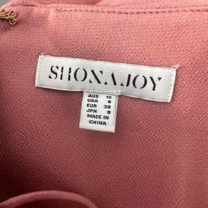 Shona Joy nwot LUXE COCKTAIL FRILL DRESS - ROSE thumbnail 10