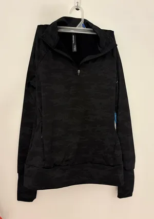 NWT Mondetta Black Athletic Quarter Zip thumbnail 1