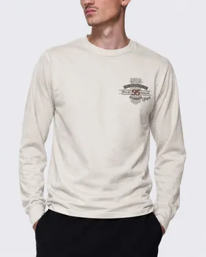 Harley Davidson Motorcycles White Anniversary Sturgis Long Sleeve Shirt thumbnail 1