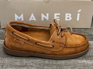 Manebì Brown Suede Women’s Moccasin Shoes -Size 7 thumbnail 1