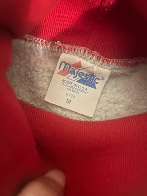Majestic University Of Maryland Cropped Sweatshirt thumbnail 4