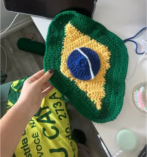 Handmade Crochet Brasil Top thumbnail 2