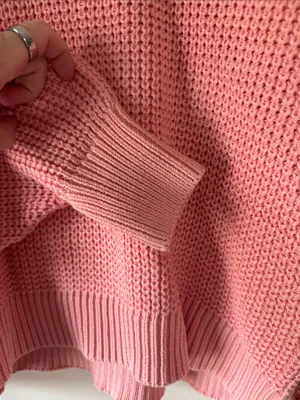 NWT Old Navy Coral Pink Crewneck Sweater / B48 thumbnail 3