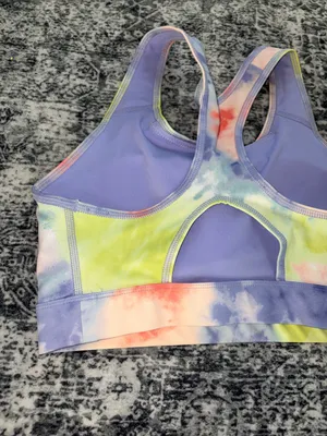 Women's Nike Dri-FIT Swoosh Pro Pack Bra Small-Support 1-Piece Pad Tie-Dye thumbnail 4