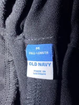 Old Navy Black Full Length Pleated Dress Pants thumbnail 3