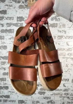 Musse & cloud Veinte | women leather strap sandals made it Spain thumbnail 1