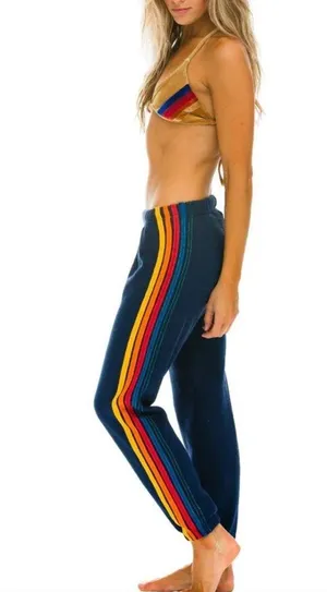 Aviator Nation WOMEN'S 5 STRIPE SWEATPANTS thumbnail 8