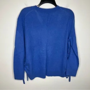 C‎ by Bloomingdale’s cashmere sweater periwinkle blue size medium thumbnail 5