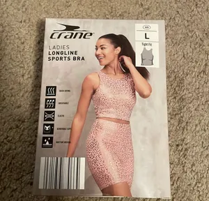 Crane womens sports bra thumbnail 1